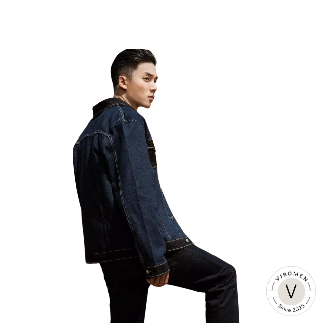 áo khoác denim (jean) oversize